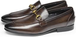 Loafers for Men - Genuine Leather Horsebit Loafers Image