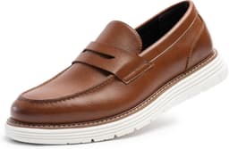 Penny Loafers for Men - Genuine Leather Casual Slip On Mens Loafers image 2