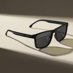 Polarized Sunglasses for Mens Womens - Lightweight Matte Finish Sun Glasses,Line Patterned Sunglass Image