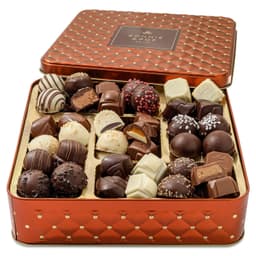 Chocolate Gift Basket, Belgium Truffle Candy Food Arrangement Platter Image