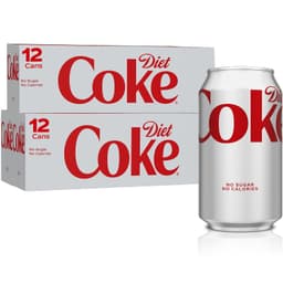 Diet Coke 7.5 fl oz 10-Pack, Zero Sugar, Zero Calories, Refreshing Sparkling Cola Image