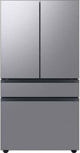 Sony Bespoke 23 cu. ft. 4-Door French Door Smart Refrigerator with Beverage Center in Stainless Steel, Counter Depth Image