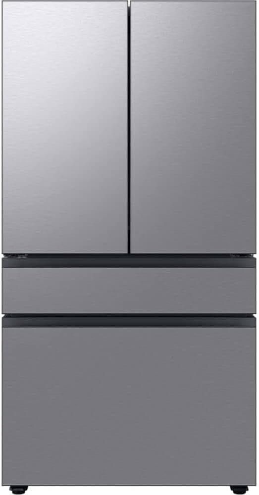 Sony Bespoke 23 cu. ft. 4-Door French Door Smart Refrigerator with Beverage Center in Stainless Steel, Counter Depth image 1
