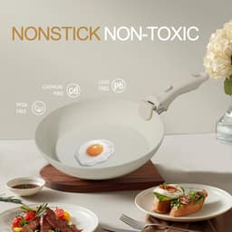 23PCS Ceramic Pots and Pans Set,Nonstick, Removable Handle Pots and Pans Set image 2