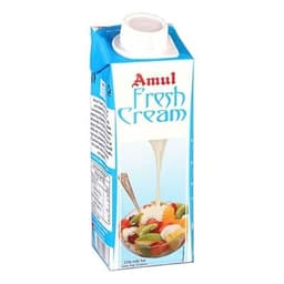 Amul Fresh Cream 250ML Pack of 3 - Smooth & Pure Milk Cream Image